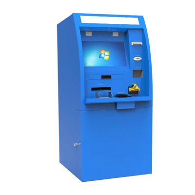 自動支払機のキオスクの現金アクセプターおよびディスペンサーが付いている外国為替機械