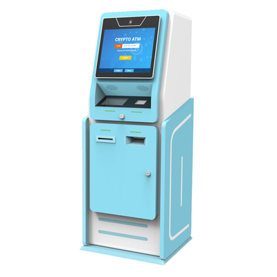 給油所のための方法デジタル2台のCryptocurrency ビットコイン自動支払機のキオスク17inch