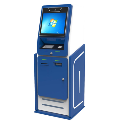給油所のための方法デジタル2台のCryptocurrency ビットコイン自動支払機のキオスク17inch