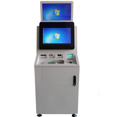 現金自動支払機が付いている多機能銀行自動支払機機械キオスク17inch