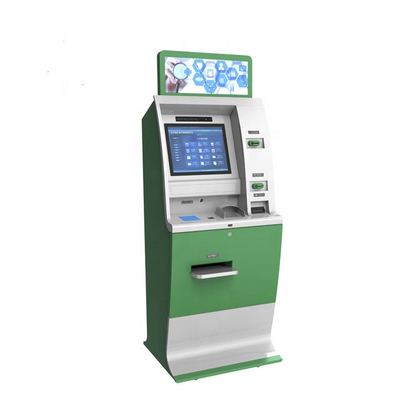 カード読取り装置および現金自動支払機が付いている多機能のビルの支払のキオスク システム