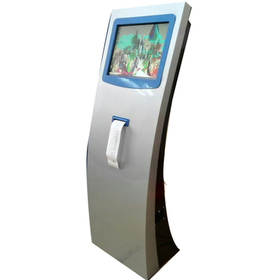19.1台のインチ銀行自動支払機機械切符プリンターが付いている相互タッチ画面のキオスク