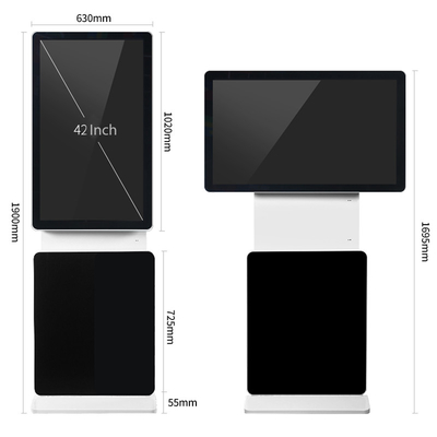 TVの印およびメディア プレイヤーのために表示を広告する43inchデジタルの表記LCD