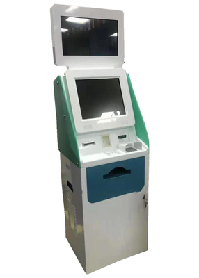 OEM ODM二重スクリーンの自己サービス支払のキオスク機械